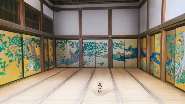 Ceiling painting of Taka no Ma